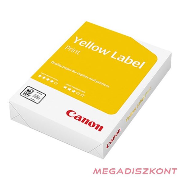 Fénymásolópapír CANON Yellow Label Print A/3 80 g 500 ív/csomag