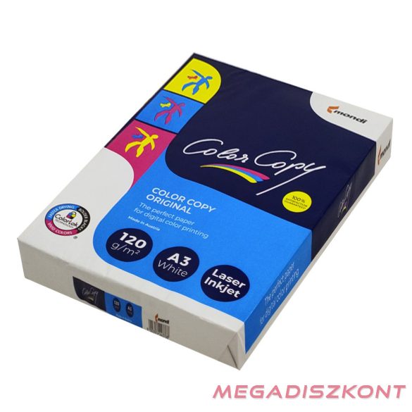 Fénymásolópapír COLOR COPY A/3 120 g 250 ív/csomag