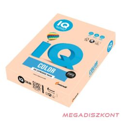   Fénymásolópapír színes IQ Color A/4 160 g pasztell lazac SA24 250 ív/csomag