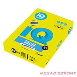   Fénymásolópapír színes IQ Color A/4 80 g neon citrom NEOGB 500 ív/csomag