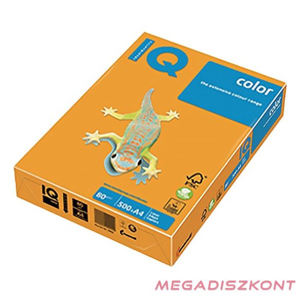 Fénymásolópapír színes IQ Color A/4 80 g trend óarany AG10 500 ív/csomag