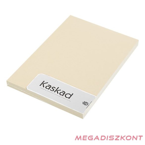 Fénymásolópapír színes KASKAD A/4 80 g chamois 54 100 ív/csomag