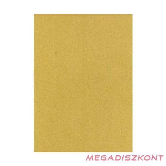 Dekorációs karton 50x70 cm 2 oldalas 200 g arany