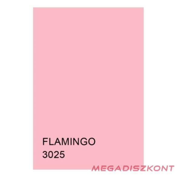 Dekorációs karton KASKAD 50x70 cm 2 oldalas 225 g flamingó 3025
