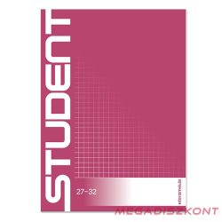 Füzet kockás ICO Student A/5 32 lapos 27-32