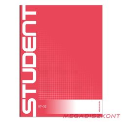 Füzet kockás ICO Student A/4 32 lapos 87-32