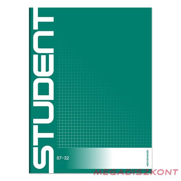 Füzet kockás ICO Student A/4 32 lapos 87-32