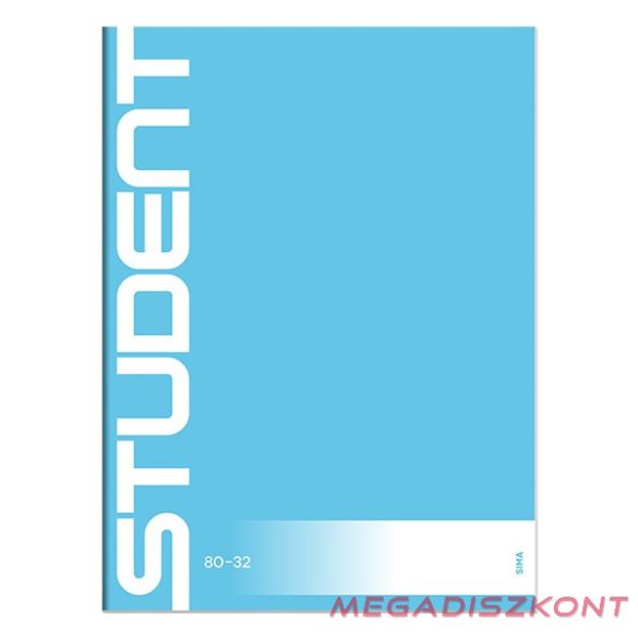 Füzet sima ICO Student A/4 32 lapos 80-32
