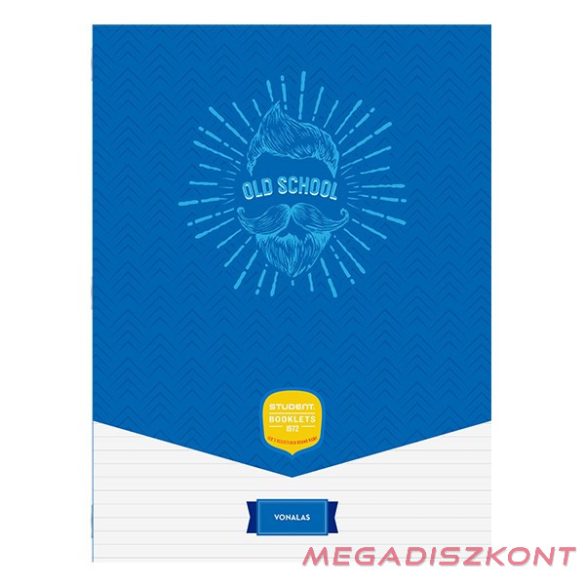 Füzet vonalas ICO Student Art A/4 32 lapos 81-32