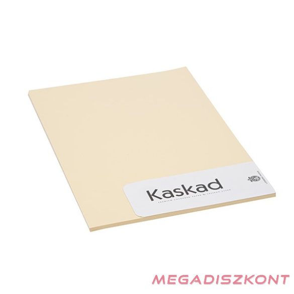 Dekorációs karton KASKAD A/4 2 oldalas 225 g chamois 54 20 íves
