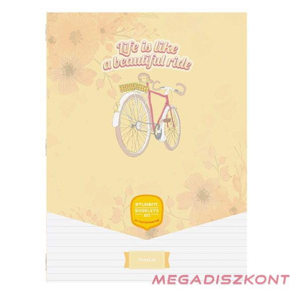 Füzet vonalas ICO Student Art A/4 32 lapos 81-32