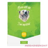 Füzet vonalas ICO Student Art A/4 32 lapos 81-32