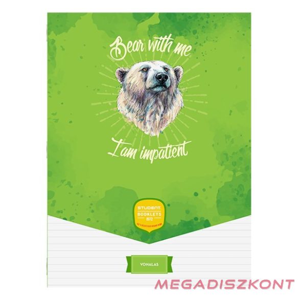 Füzet vonalas ICO Student Art A/4 32 lapos 81-32