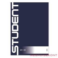 Füzet sima ICO Student A/5 32 lapos 20-32