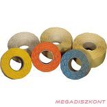 Árazószalag FORTUNA 22x12 mm perforált narancssárga 10 tekercs/csomag