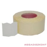 Árazószalag FORTUNA 22x16 mm perforált fehér