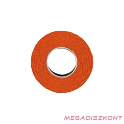   Árazószalag FORTUNA 25x12 mm perforált piros 10 tekercs/csomag