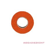 Árazószalag FORTUNA 32x19 mm perforált piros 10 tekercs/csomag