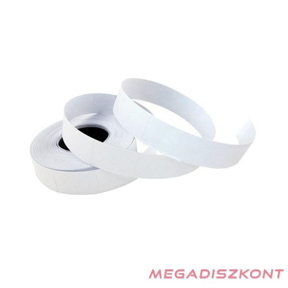 Árazószalag MOTEX 21x12 mm perforált fehér 50 tekercs/csomag