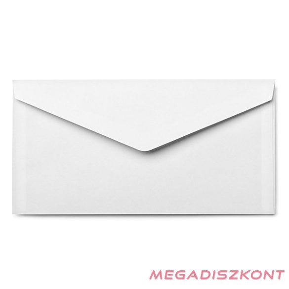 Boríték GPV C6/C5 gépi enyvezett bélésnyomatlan 114x229mm jobb ablakos 45x90mm J28A20 1000 darabos