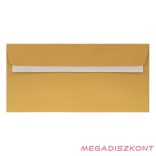 Boríték színes KASKAD LA/4 szilikonos 110x220mm 120 g arany 25 darabos