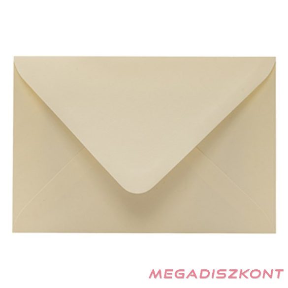 Boríték színes KASKAD LC/5 enyvezett 162x229mm 53 világos sárga 25 darabos