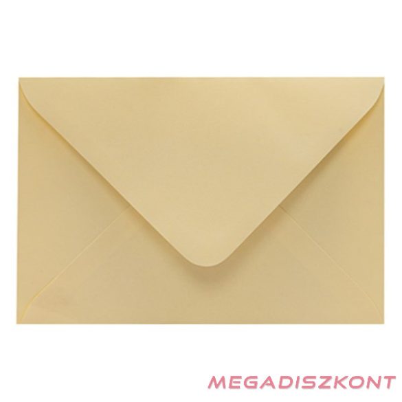 Boríték színes KASKAD LC/5 enyvezett 162x229mm 54 chamois 25 darabos