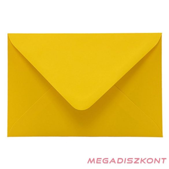Boríték színes KASKAD LC/5 enyvezett 162x229mm 56 repcesárga 25 darabos