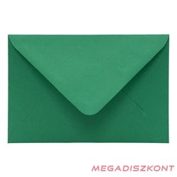   Boríték színes KASKAD LC/5 enyvezett 162x229mm 63 sötétzöld 25 darabos