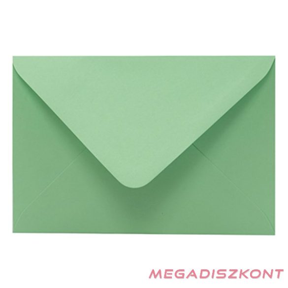 Boríték színes KASKAD LC/5 enyvezett 162x229mm 69 pisztáciazöld 25 darabos