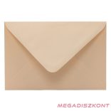 Boríték színes KASKAD LC/6 enyvezett 114x162mm 13 krém 50 darabos