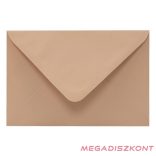 Boríték színes KASKAD LC/6 enyvezett 114x162mm 16 mokka 50 darabos