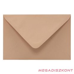   Boríték színes KASKAD LC/6 enyvezett 114x162mm 16 mokka 50 darabos