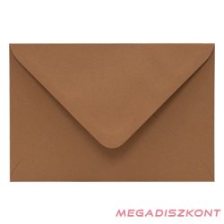   Boríték színes KASKAD LC/6 enyvezett 114x162mm 19 dió 50 darabos