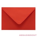 Boríték színes KASKAD LC/6 enyvezett 114x162mm 28 korallpiros 50 darabos