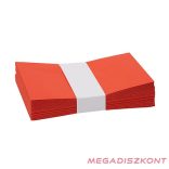 Boríték színes KASKAD LC/6 enyvezett 114x162mm 28 korallpiros 50 darabos