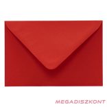 Boríték színes KASKAD LC/6 enyvezett 114x162mm 29 vörös 50 darabos