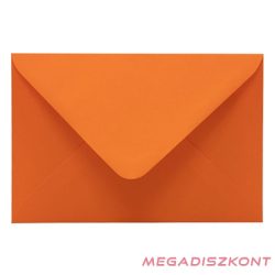   Boríték színes KASKAD LC/6 enyvezett 114x162mm 48 narancs 50 darabos