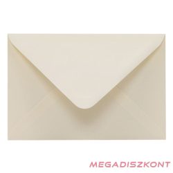   Boríték színes KASKAD LC/6 enyvezett 114x162mm 53 világos sárga 50 darabos