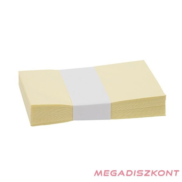 Boríték színes KASKAD LC/6 enyvezett 114x162mm 55 sárga 50 darabos