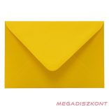 Boríték színes KASKAD LC/6 enyvezett 114x162mm 56 repce sárga 50 darabos