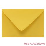 Boríték színes KASKAD LC/6 enyvezett 114x162mm 57 citromsárga 50 darabos