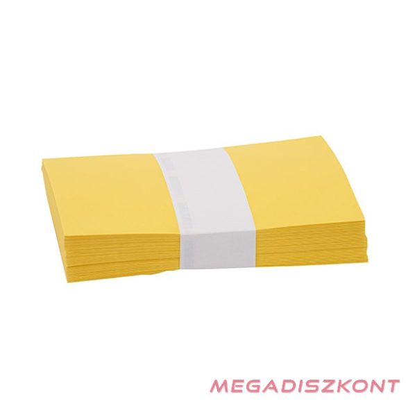 Boríték színes KASKAD LC/6 enyvezett 114x162mm 57 citromsárga 50 darabos