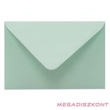 Boríték színes KASKAD LC/6 enyvezett 114x162mm 61 világos zöld 50 darabos