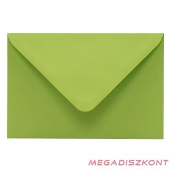   Boríték színes KASKAD LC/6 enyvezett 114x162mm 66 lime zöld 50 darabos