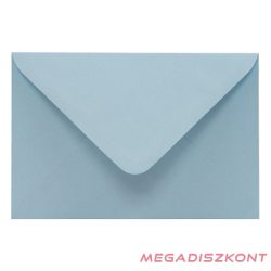   Boríték színes KASKAD LC/6 enyvezett 114x162mm 72 azúr kék 50 darabos