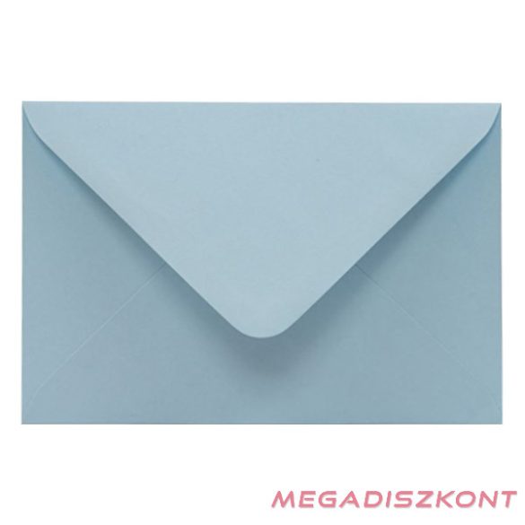 Boríték színes KASKAD LC/6 enyvezett 114x162mm 72 azúr kék 50 darabos