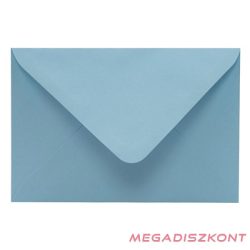   Boríték színes KASKAD LC/6 enyvezett 114x162mm 75 kék 50 darabos