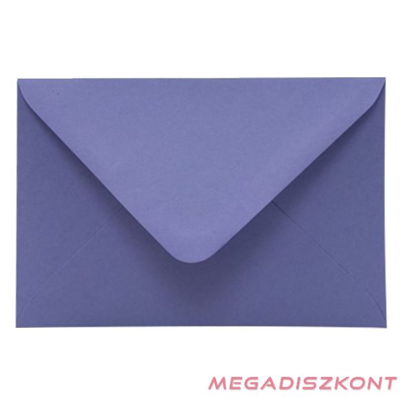 Boríték színes KASKAD LC/6 enyvezett 114x162mm 86 lila 50 darabos