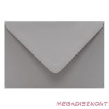 Boríték színes KASKAD LC/6 enyvezett 114x162mm 94 ezüst szürke 50 darabos
